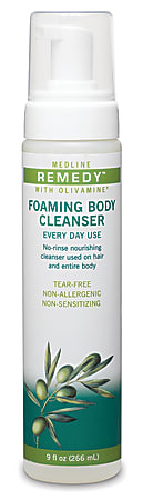 Remedy Olivamine 4-In-1 Foaming Body Cleanser, 9 Oz, Case Of 12