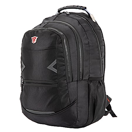 DUKAP NAVIGATOR Executive Backpack With 15.6” Laptop Pocket, Black