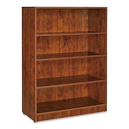Lorell® Essentials 69000 Series 4-Shelf Bookcase, Cherry