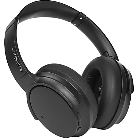 Morpheus 360® SYNERGY Wireless Noise Cancelling Over-Ear Headphones, aptX® Immersive Sound, CVC 8.0 Noise Cancelling Microphone, 40 Hour Play time, Travel Case, Black HP9500B - Stereo - Wired/Wireless - Bluetooth - Over-the-head - Black