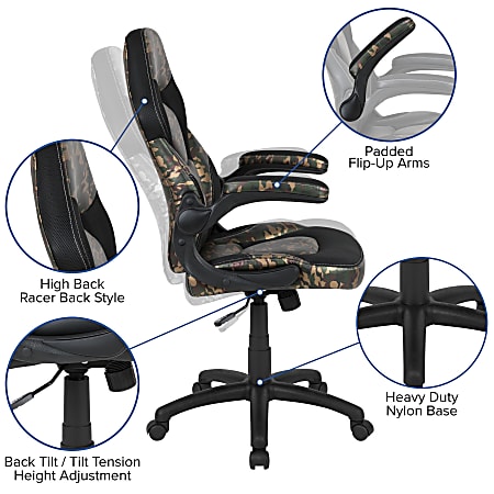 Fold up clearance gaming chair