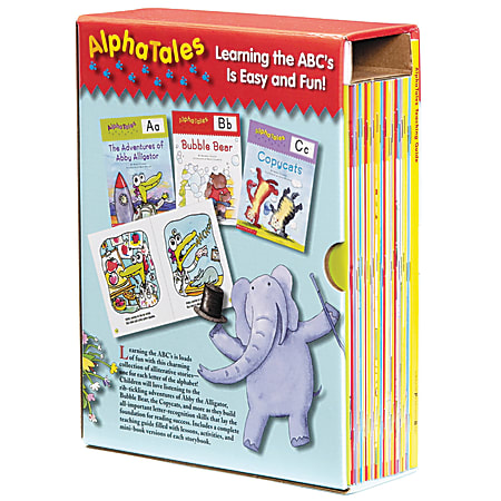 Scholastic® Teaching Resources Alpha Tales Learning Library, Grades Pre-K To 1, Set Of 26 Books