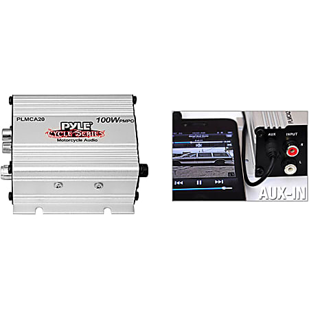 Pyle Cycle Series 100W Handlebar Mount Weather Resistant Speaker