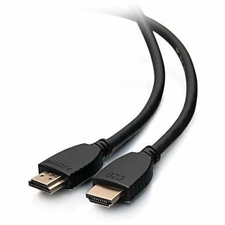 C2G Core Series High Speed HDMI Cable with Ethernet, 10ft, 4K 60Hz, Supports 3D Video - HDMI for Audio/Video Device - 10 ft - 1 x HDMI Digital Audio/Video - 1 x HDMI Digital Audio/Video