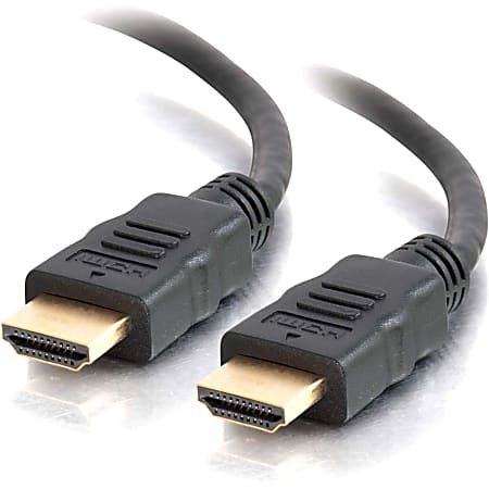 C2G 10t 4K HDMI Cable with Ethernet - High Speed - UltraHD Cable - M/M - HDMI cable with Ethernet - HDMI male to HDMI male - 10 ft - shielded - black