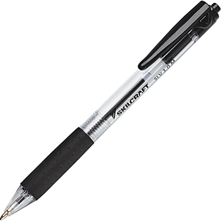 SKILCRAFT SLV-Performer Retractable Ballpoint Pen - Medium Pen