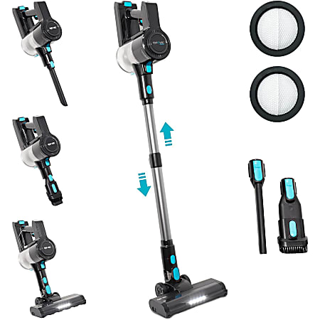 EyeVac Reach Cordless Stick Vacuum, Black, Total Qty 1