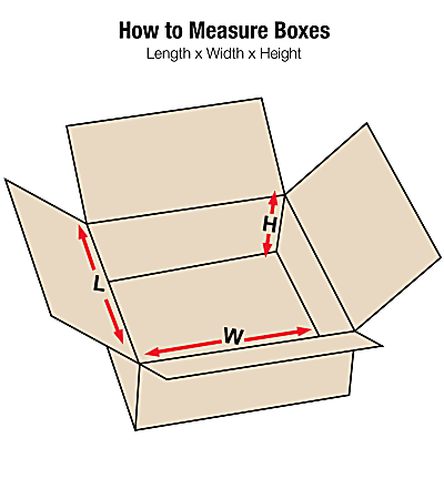 25/Bundle Kraft Flat Corrugated Boxes 8 x 6 x 2 