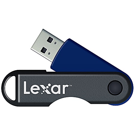 Lexar® JumpDrive® TwistTurn USB Flash Drive, 8GB