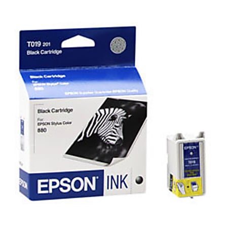 Epson® T019 (T019201) Black Ink Cartridge