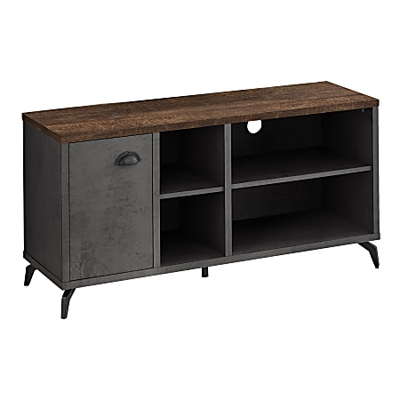 Monarch Specialties Alani TV Stand For 45" TVs, Gray/Brown