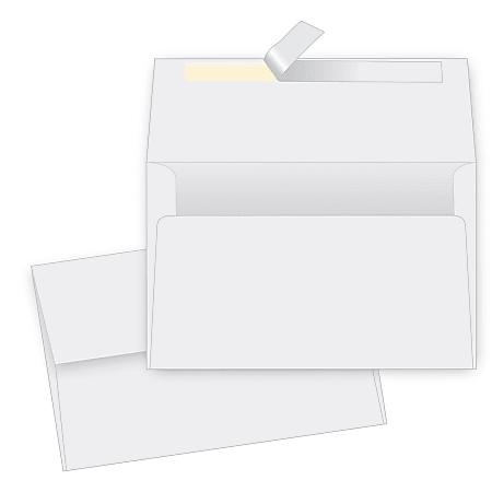 Quality Park® Redi-Strip® Photo Envelopes, 4 1/2" x 6 1/4", Self-Adhesive, White, Pack Of 50