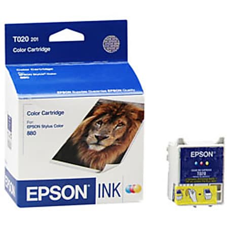 Epson® T020 (T020201) Color Ink Cartridge