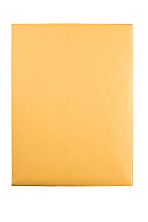 Quality Park® Envelopes, 9" x 12", Clasp Closure, Brown, Box Of 100, QUA37891