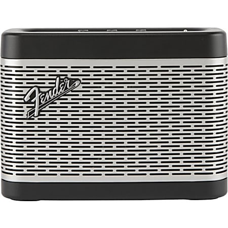 Fender Newport 6960100000 Portable Bluetooth Speaker System - 30 W RMS - Black - Battery Rechargeable - USB