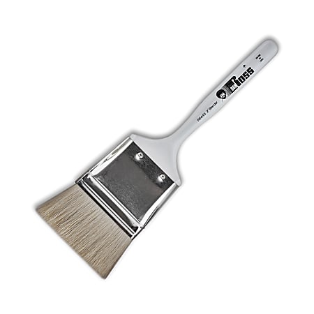 Bob Ross Paint Brush 2 Background Bristle White - Office Depot