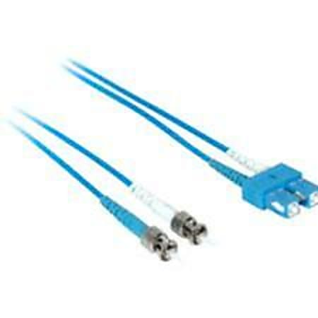 C2G 3m SC-ST 50/125 OM2 Duplex Multimode PVC Fiber Optic Cable - Blue - Patch cable - ST multi-mode (M) to SC multi-mode (M) - 3 m - fiber optic - duplex - 50 / 125 micron - OM2 - blue
