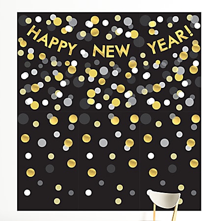 Amscan Happy New Year&#x27;s Deluxe Scene Setters Kit,