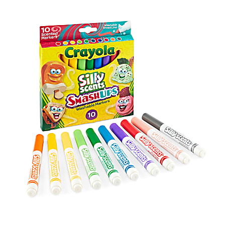 Crayola 588750 Pip-Squeaks Telescoping Marker Tower, Washable Assorted 50