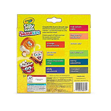 Crayola Silly Scents Slim Scented Washable Markers