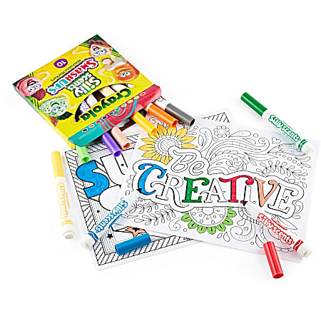 Crayola Silly Scents Note Pad 2-Pack- Scentco Inc