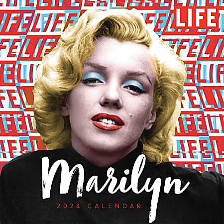 2024 TF Publishing Art & Design Wall Calendar, 12" x 12", Marilyn Monroe, January To December