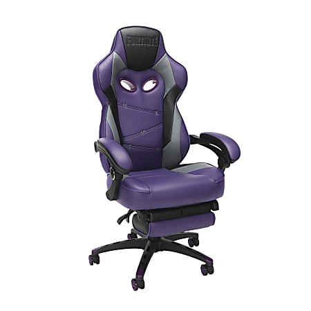 Respawn Fortnite RAVEN-Xi Gaming Chair, Purple/Gray/Black