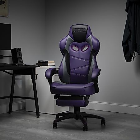 Respawn Fortnite RAVEN Xi Gaming Chair PurpleGrayBlack - Office Depot