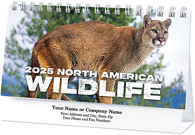 North American Wildlife Desk Calendar ODP Business Solutions