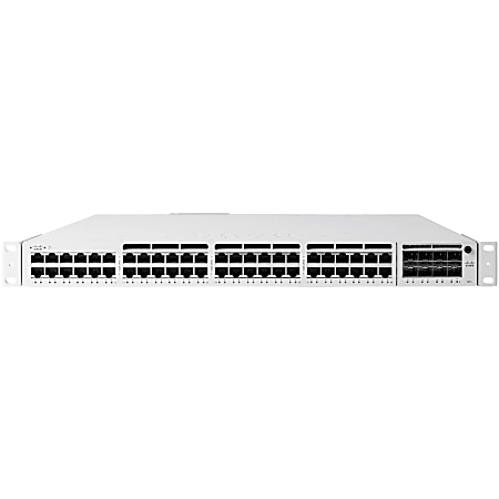 Meraki 48-port Gbe PoE+ Switch - 48 Ports - Manageable - 3 Layer Supported - Modular - 715 W Power Consumption - MS39048PHW