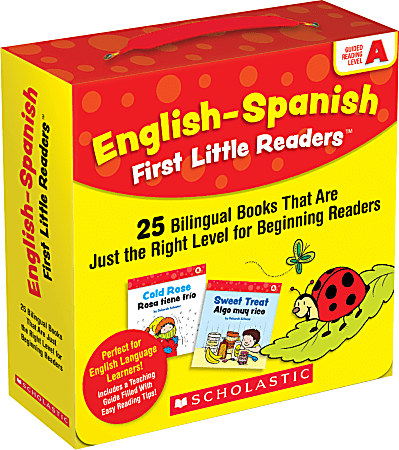 Scholastic Teacher Resources English-Spanish First Little Readers: Guided Reading Level A, Grades Pre-K To 2nd, Set Of 25 Books