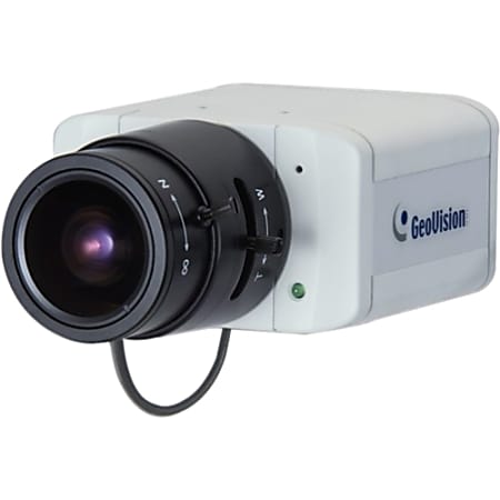 GeoVision GV-BX120D 1.3 Megapixel Network Camera - Color, Monochrome - CS Mount