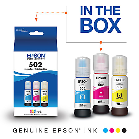Compatible Epson 502 Black/Cyan/Yellow/Magenta Ink Cartridge - Single