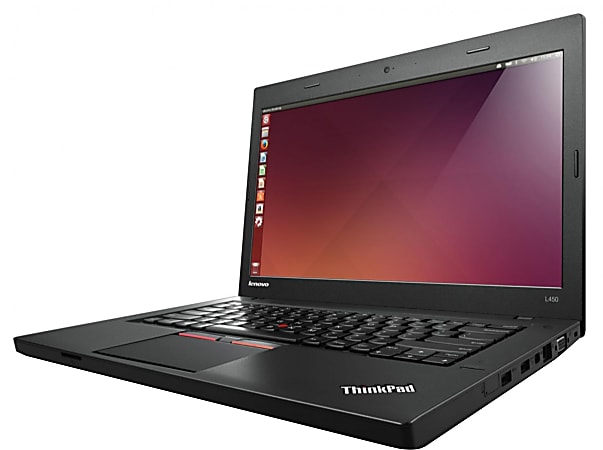Lenovo® ThinkPad® L450 Refurbished Laptop, 14" Screen, Intel® Core™ i5, 8GB Memory, 256GB Solid State Drive, Windows® 10, L450.19.8.256