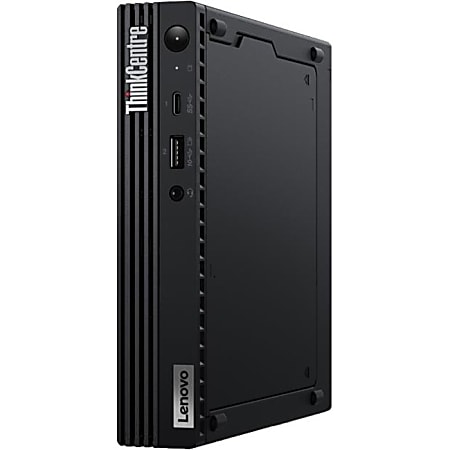 Lenovo ThinkCentre M70q 11DT00AEUS Desktop Computer - Intel Core i5 i5-10400T Hexa-core 2 GHz - 8 GB RAM- 256 GB M.2 PCI Express NVMe SSD - Tiny - Raven Black - Windows 10 Pro 64-bit - 135 W