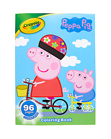 Crayola&reg; Peppa Pig 96-Page Coloring Book