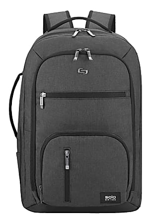 Solo Bags Grand Travel TSA Backpack With 17.3 Laptop Pocket Gray ...