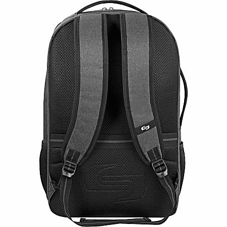 Solo New York Bags Grand Travel TSA Backpack With 17.3 Laptop Pocket Gray Office Depot