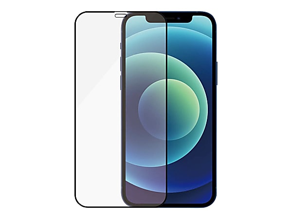 PanzerGlass - Screen protector for cellular phone - glass - 5.4" - frame color black - for Apple iPhone 12 mini