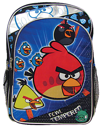 Rovio Cordura Polyester Angry Birds Light Up Full Size Backpack