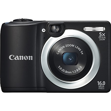 Canon PowerShot A1400 16 Megapixel Compact Camera Black 2.7 LCD 5x