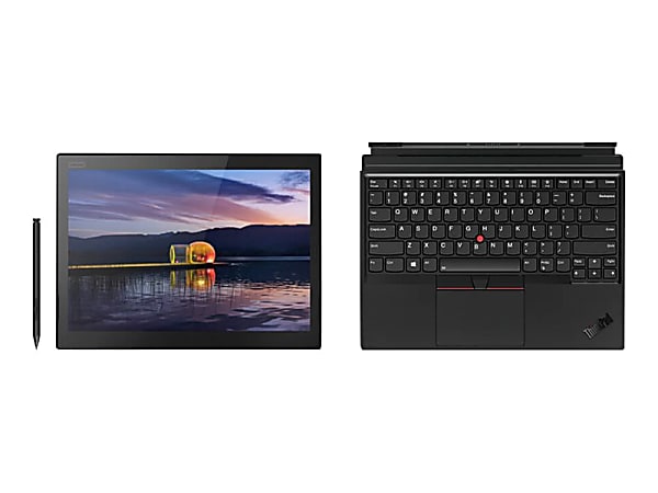 Lenovo® ThinkPad X1 Tablet 2-In-1 Laptop, 13" Touchscreen, Intel® Core™ i7, 8GB Memory, 256GB Solid State Drive, Windows® 10 Pro, Intel® UHD Graphics 620