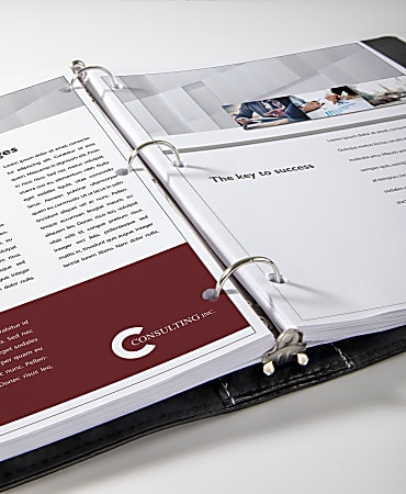 3 ring store notebook