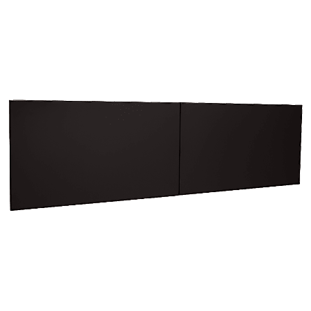 WorkPro® Modular Flipper Door Kit, For 60 Stack On Hutch, Black