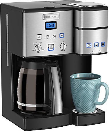 Cuisinart 12 cup and single serve outlet