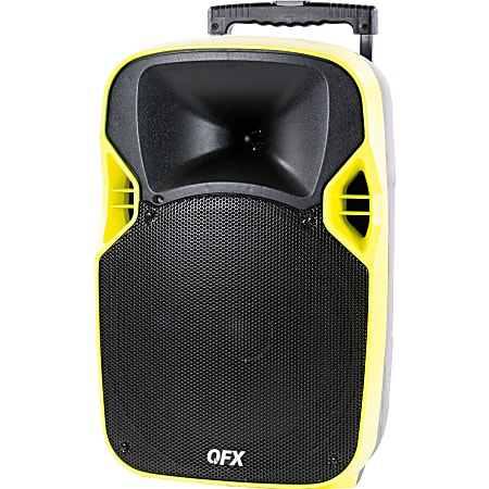 QFX PBX-6000 Portable Bluetooth Speaker System - Stand Mountable - Battery Rechargeable - USB - HDMI - 1 Pack