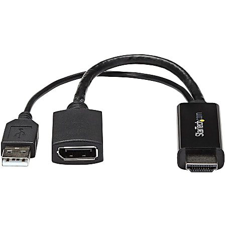 V7 DisplayPort To HDMI Video Adapter - Office Depot