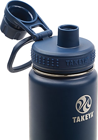 Takeya Actives Spout Reusable Water Bottle 24 Oz Teal - Office Depot