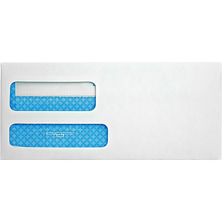 #10 Double Window Security Envelopes Self-Seal – 20 Pack For Invoices & Checks - View #2