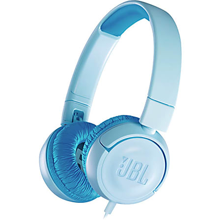 JBL JR300 Kids On-Ear Headphones, Blue